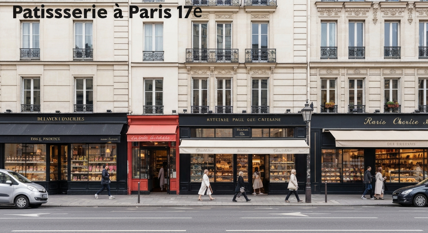 patisserie à Paris 17e : artisan indépendant ou grande enseigne ?