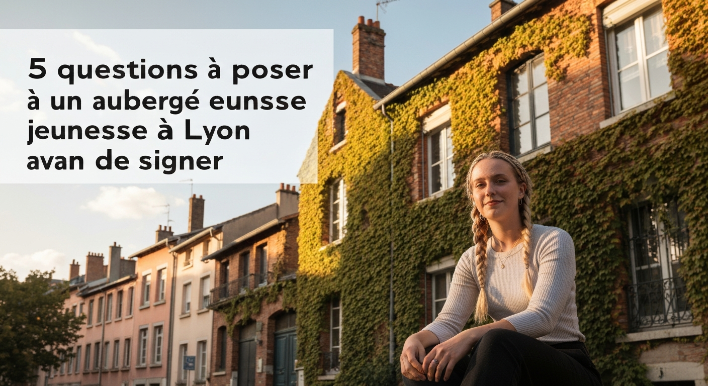 5 questions à poser à un auberge de jeunesse à Lyon avant de signer