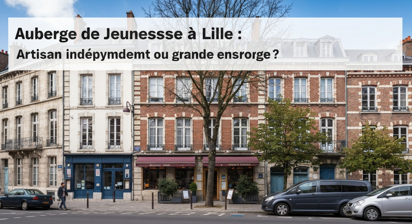 auberge de jeunesse à Lille : artisan indépendant ou grande enseigne ?