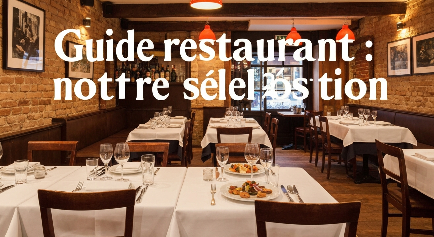 Guide restaurant Lyon 2e : notre sélection