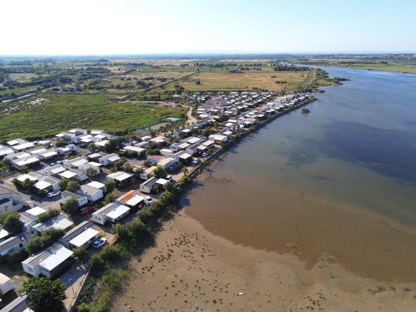 Photo Camping Bleu Marine