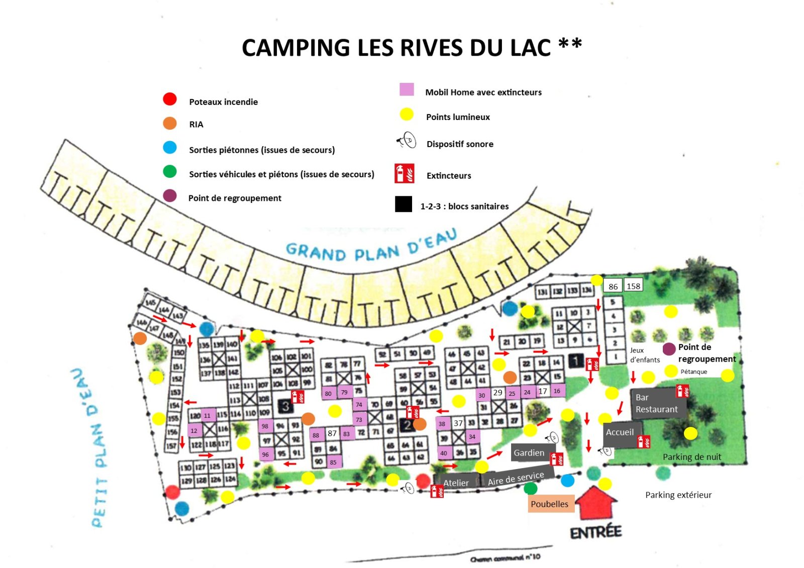 Camping Les Rives du Lac