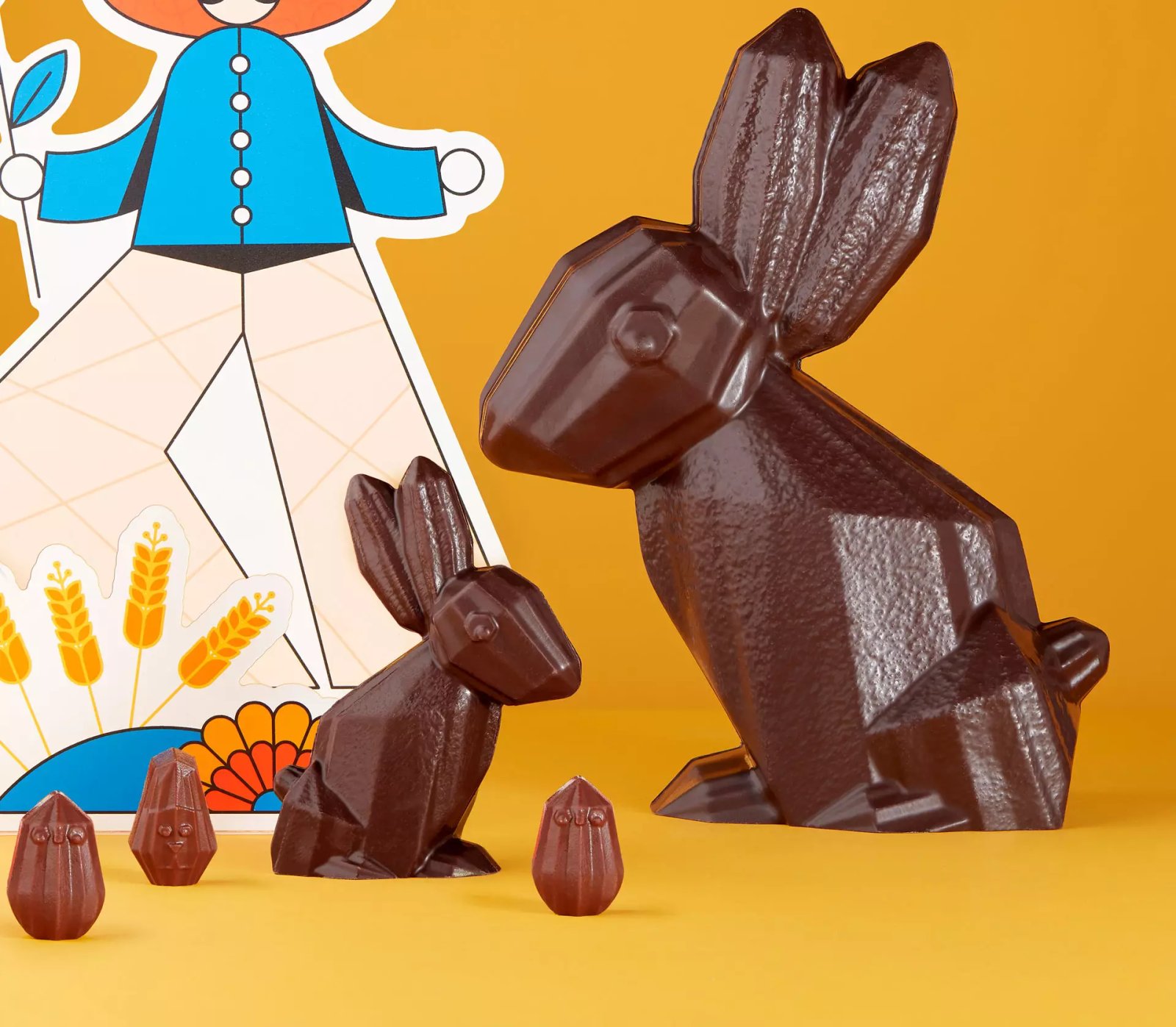 Photo Le Chocolat Alain Ducasse, Corner Galeries Lafayette Champs-Elysées