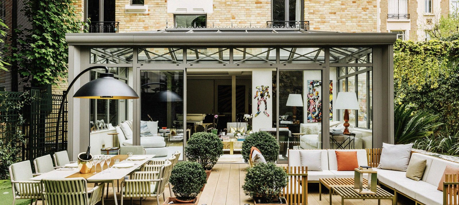 Photo Terrasse et Jardin de Paris — Passy